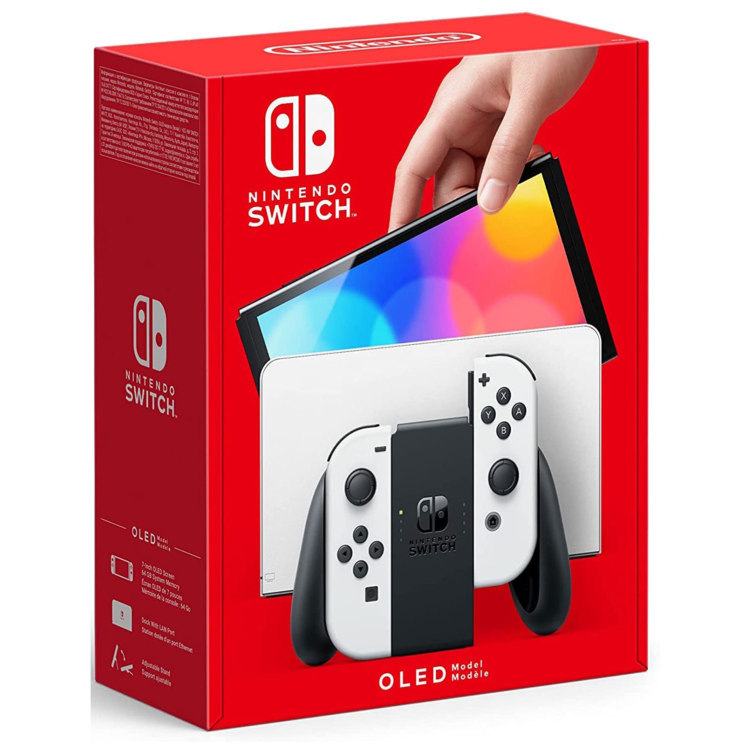 Nintendo Switch OLED (blanc) - Image 5